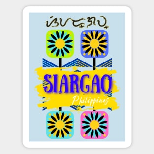 Baybayin word Siargao Magnet